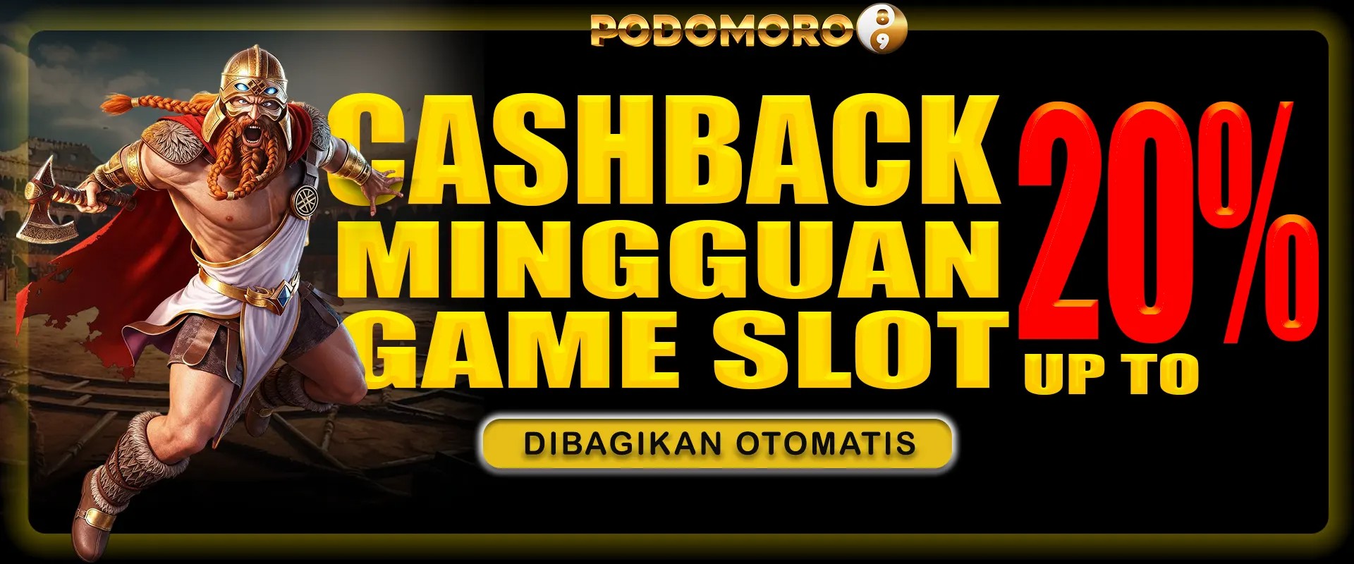 BONUS MINGGUAN 5% ALL SLOT